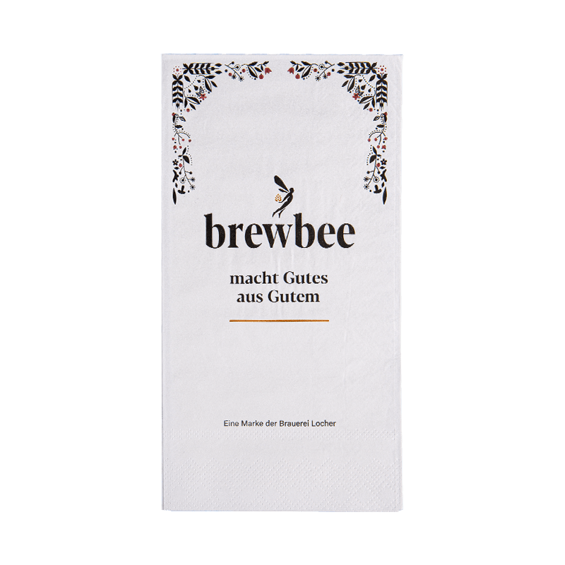 40x40 Mäkká a hladká tlačená večera v obrúskoch 3 SJ3202