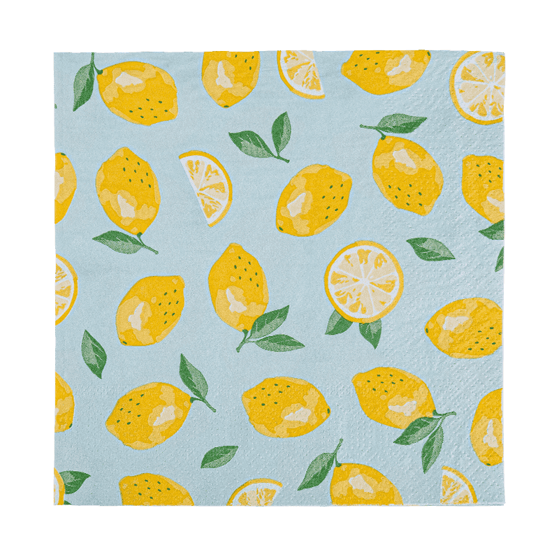 33x33 s plným tlačovým papierom 2-hodinkový papierový papier Friut Pattern SJ5101